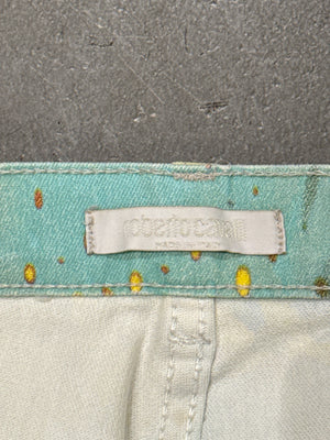 S/S2003 Roberto Cavalli parrot tropical pants