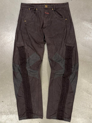2000s Marithe Francois Girbaud paneled work pants