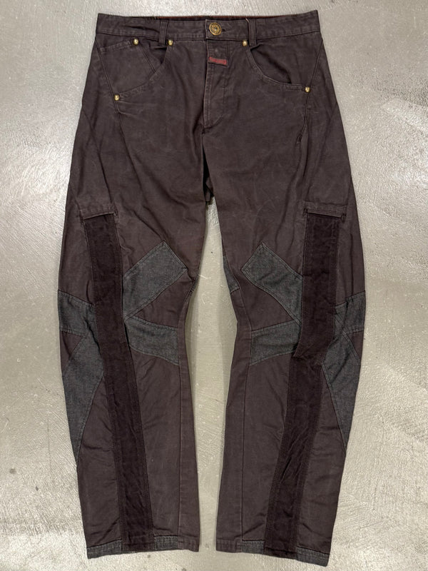 2000s Marithe Francois Girbaud paneled work pants