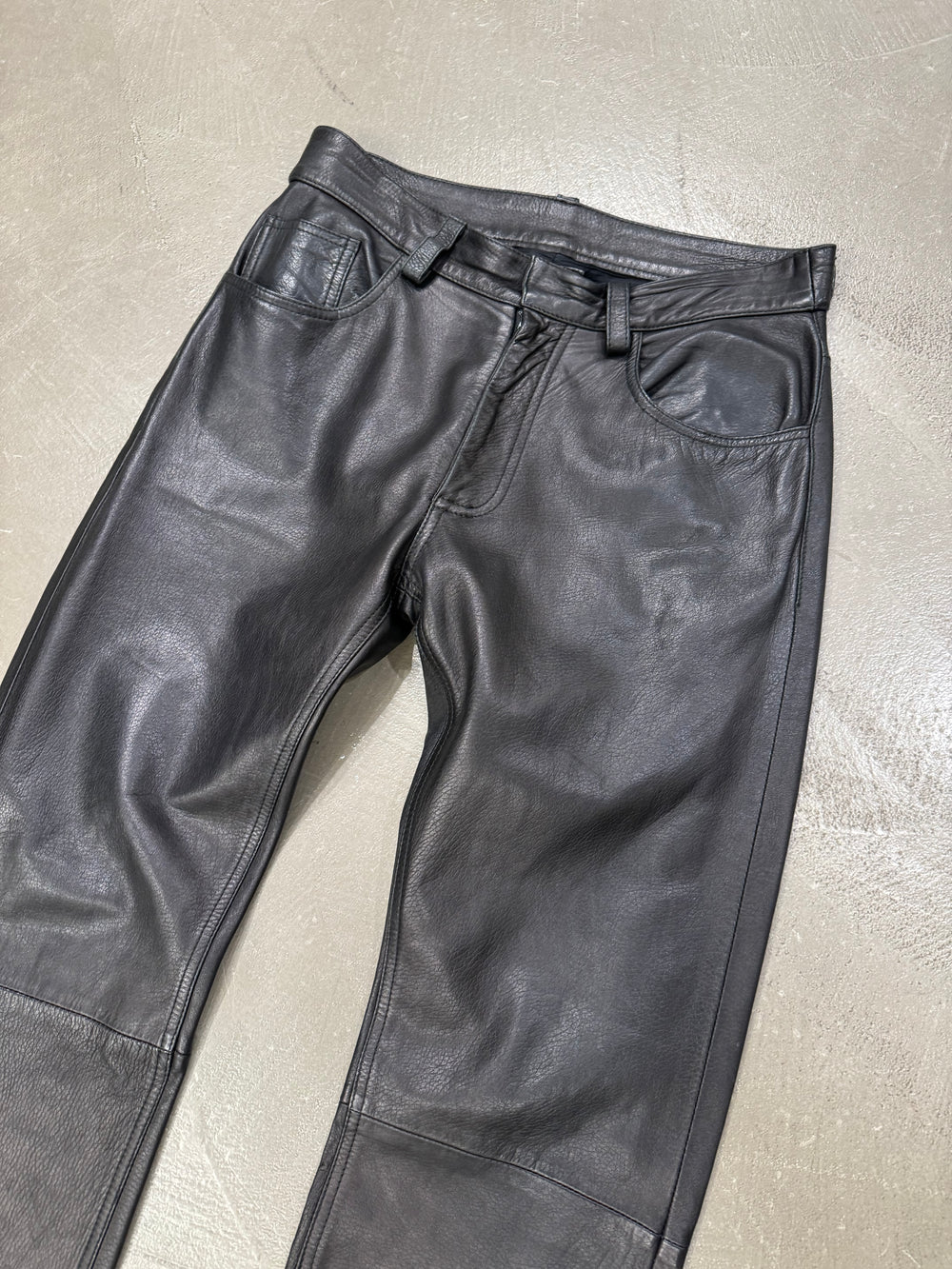 1990s Dolce & Gabbana leather pants