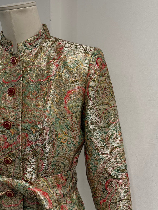 F/W1995 Yves Saint Laurent paisley jacquard jacket