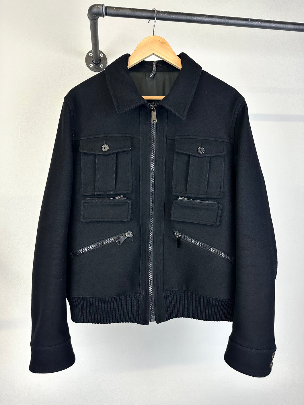 AW06 Dior by Hedi Slimane military bomber jacket