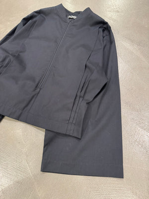 A/W2000 Raf Simons batwing 3/4 zip layered jacket