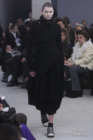 A/W2002 Comme des Garçons twisted asymmetrical runway jacket