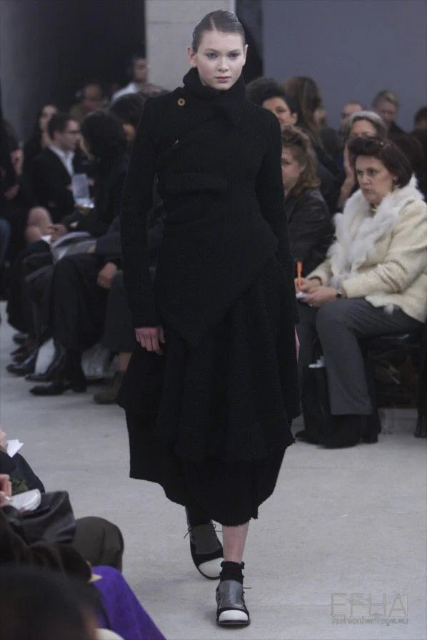 A/W2002 Comme des Garçons twisted asymmetrical runway jacket