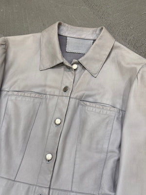2000s Prada soft leather jacket