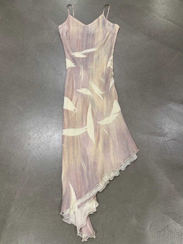 2000s Cavalli wrinkle dress