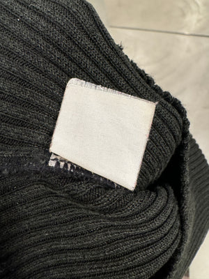 1990s Dolce & Gabbana “Le Maglie” cut-out wool knit