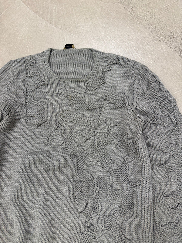 A/W2012 Balenciaga oversize heavy cable knit sweater