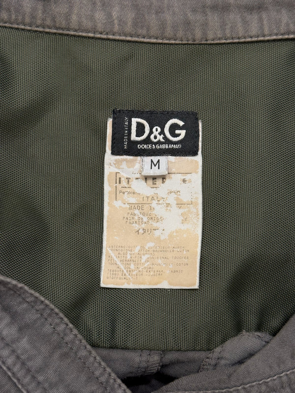 2000s Dolce & Gabbana multi pocket utility jacket