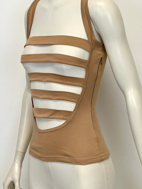 S/S2001 Helmut Lang bondage tank top