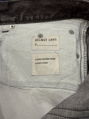 Helmut Lang classic brown washed denim