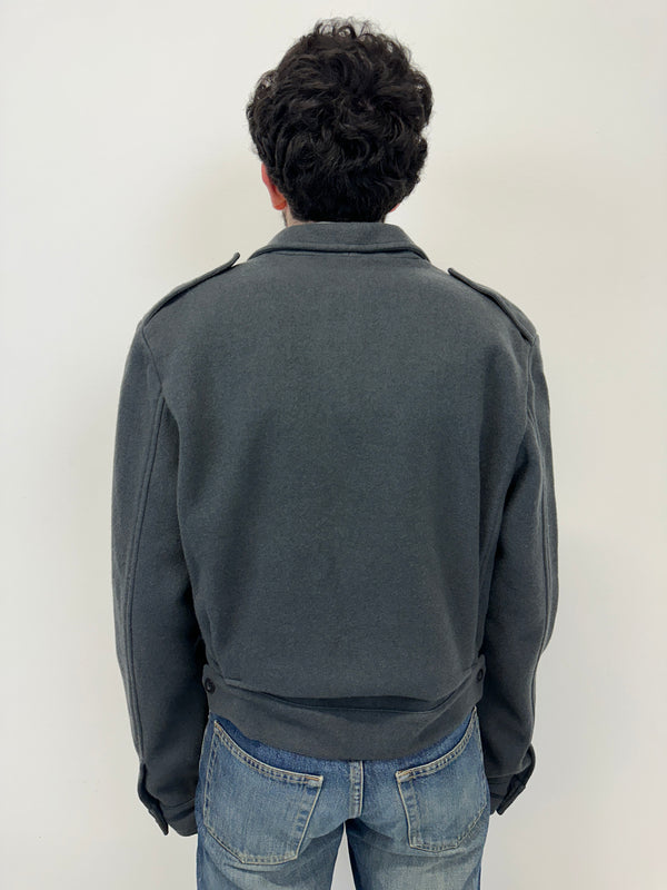 2000s Miu Miu Cargo wool cropped jacket