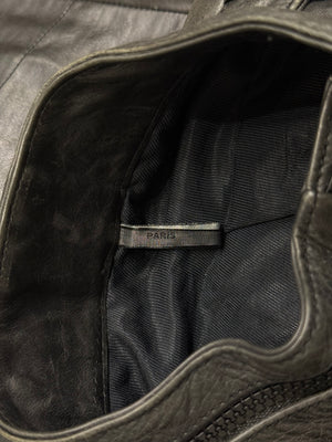 A/W2003 Dior by Hedi Slimane "Luster" Campaign M65 leather jacket