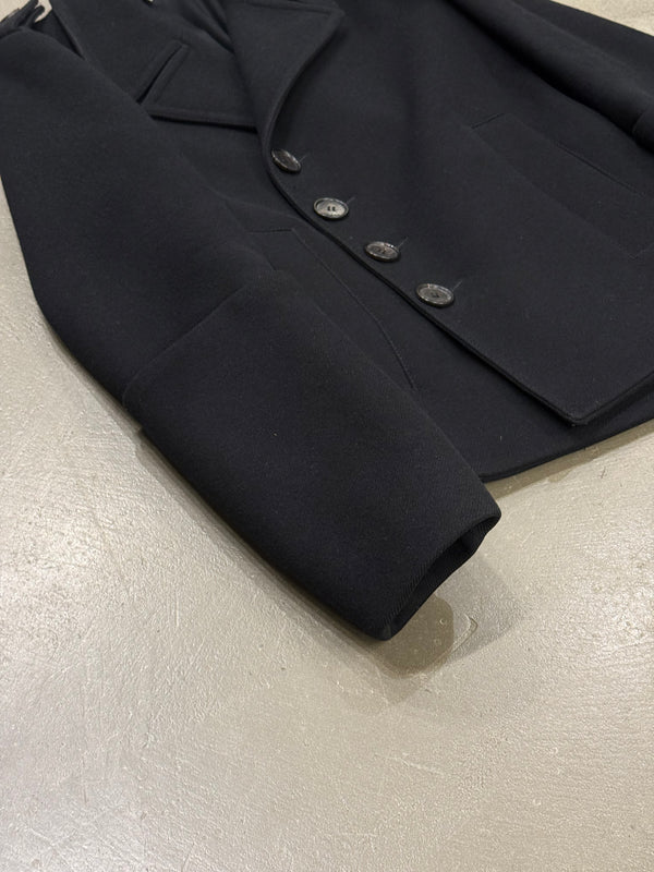 A/W2007 Dior by Hedi Slimane double breasted wool peacoat jacket