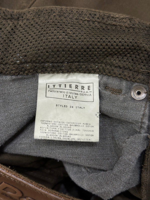 2003 Dolce & Gabbana multi pocket full zip utility cargo pants