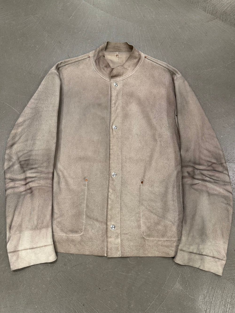 S/S2003 Maison Margiela faded suede jacket