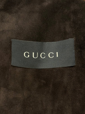 2000s Gucci by Tom Ford suede leather jacket