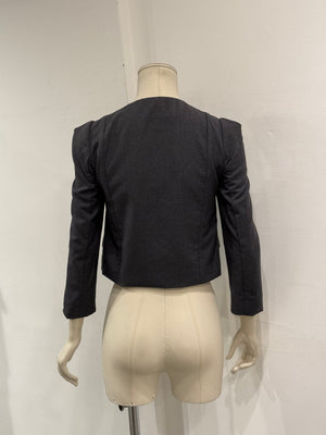 2009 Miu Miu cropped double breasted wool jacket