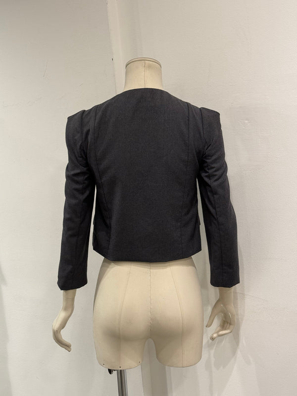 2009 Miu Miu cropped double breasted wool jacket