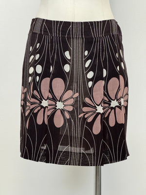 S/S2003 Miu Miu floral print skirt