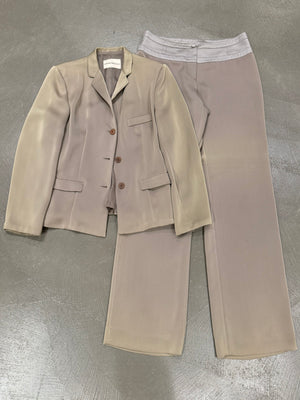 1999s Emporio Armani silk suit set