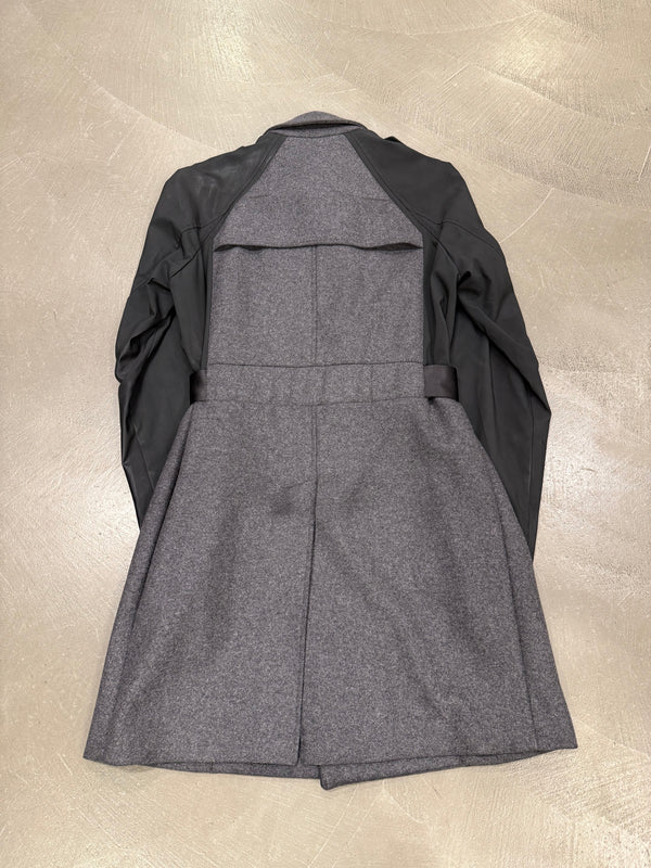 F/W2013 Dior By KVA runway belted hybrid coat