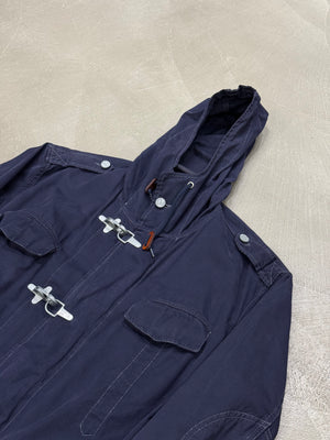 1990s Armani nylon toggle hooded jacket