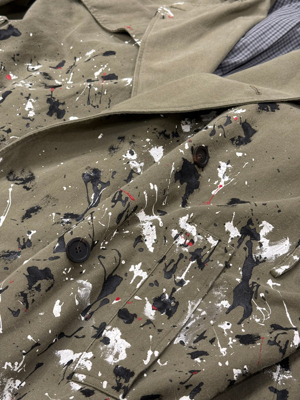 S/S2022 Balenciaga artist oversized trench coat
