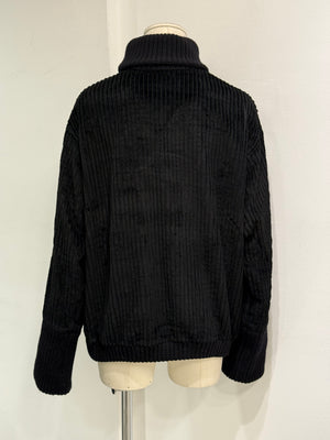 F/W2000-2001 Raf Simons ribbed knit turtleneck sweater