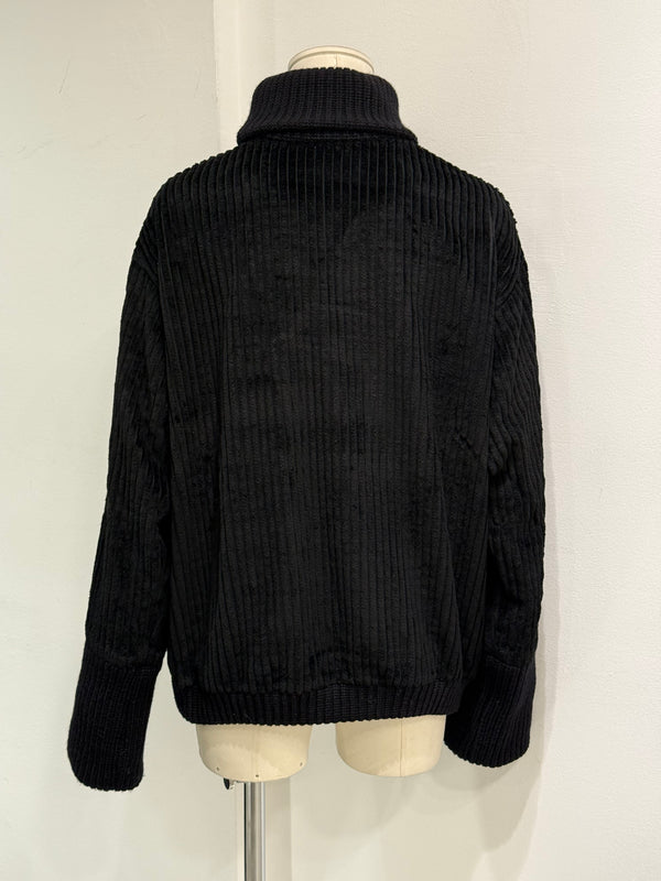 F/W2000-2001 Raf Simons ribbed knit turtleneck sweater