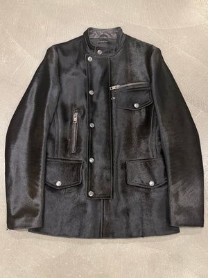 A/W2004 Gucci by Tom Ford runway pony hair utility jacket