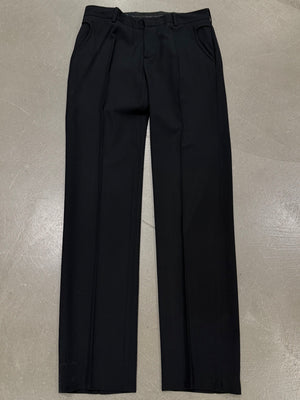 2000s Gucci minimal tailored wool trousers