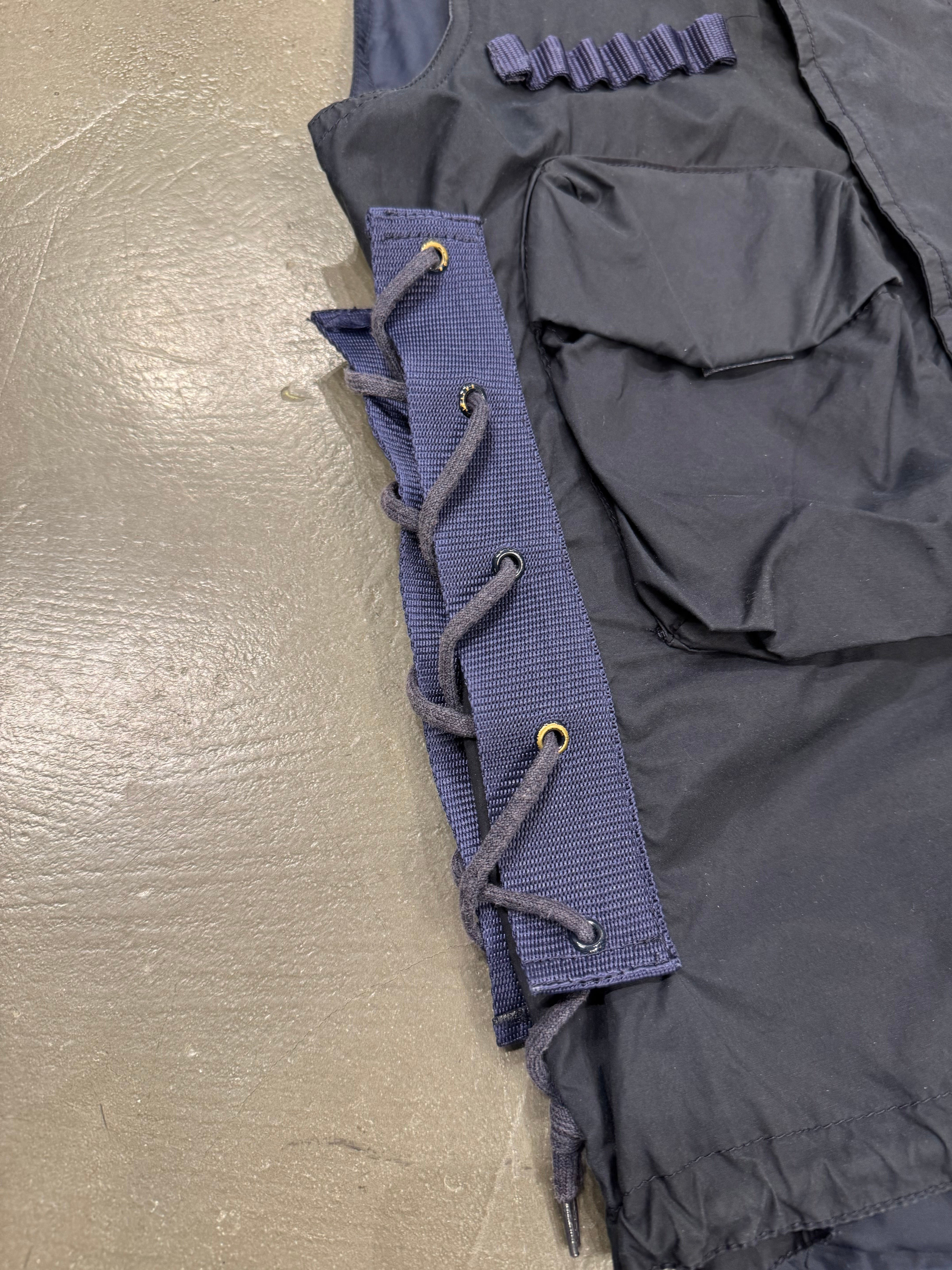 SS2000 Helmut Lang M65 flak bondage vest