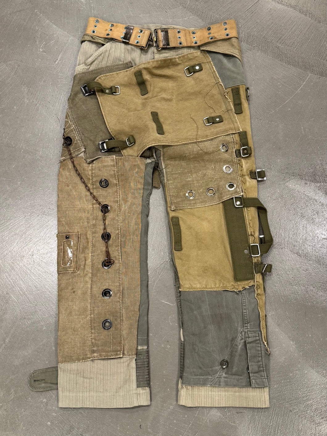 A/W2003 Dolce & Gabbana reconstructed italian army pants