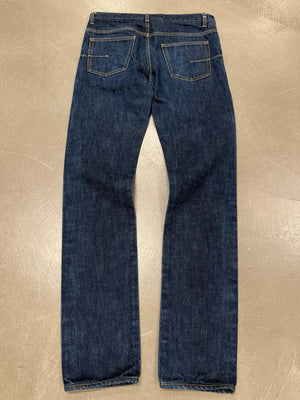2000s Dior raw denim jeans