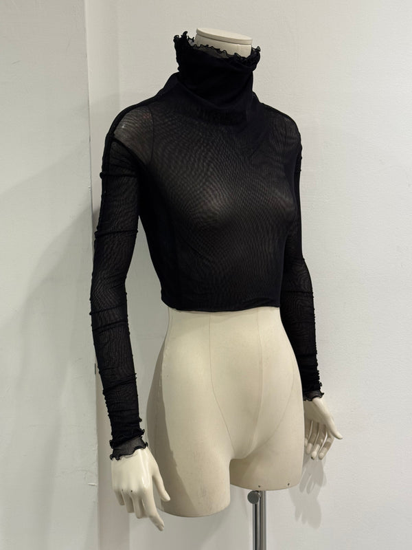 1990s Dolce & Gabbana sheer bluse top