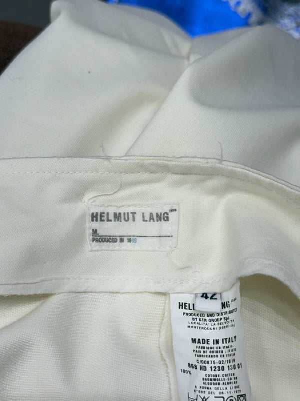 S/S1999 Helmut Lang waistless cotton pants
