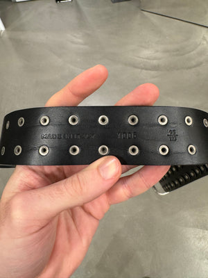 A/W 2003 Dior by Hedi Slimane luster studded belt