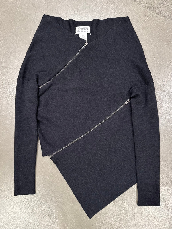 A/W2012 Maison Margiela tornado wool knit sweater