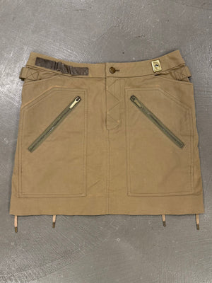 S/S2003 Christian Dior by John Galliano lace-up bondage mini skirt