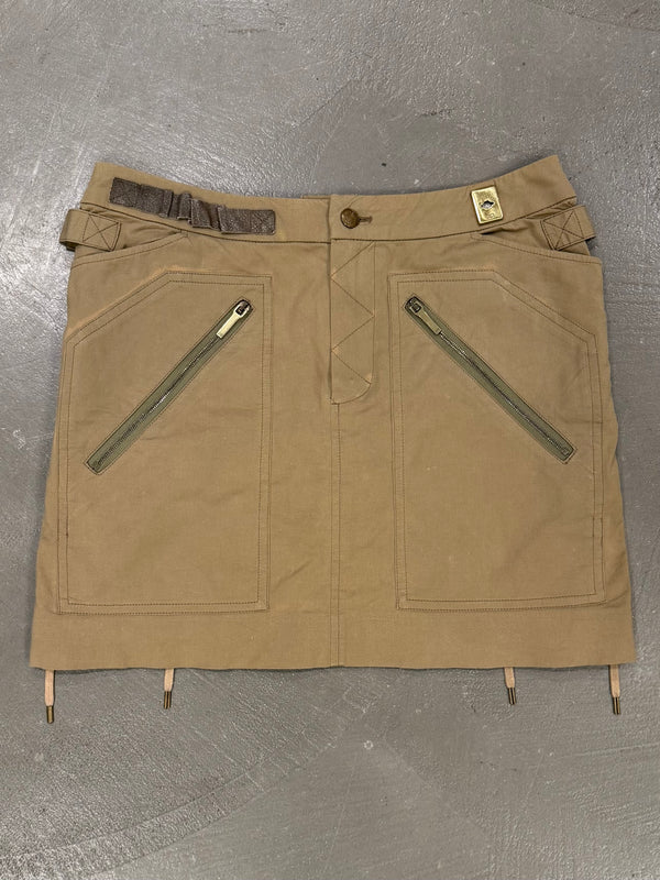 S/S2003 Christian Dior by John Galliano lace-up bondage mini skirt