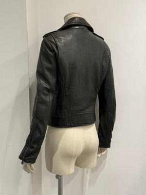 A/W2010 Balenciaga by Ghesquiere biker leather jacket
