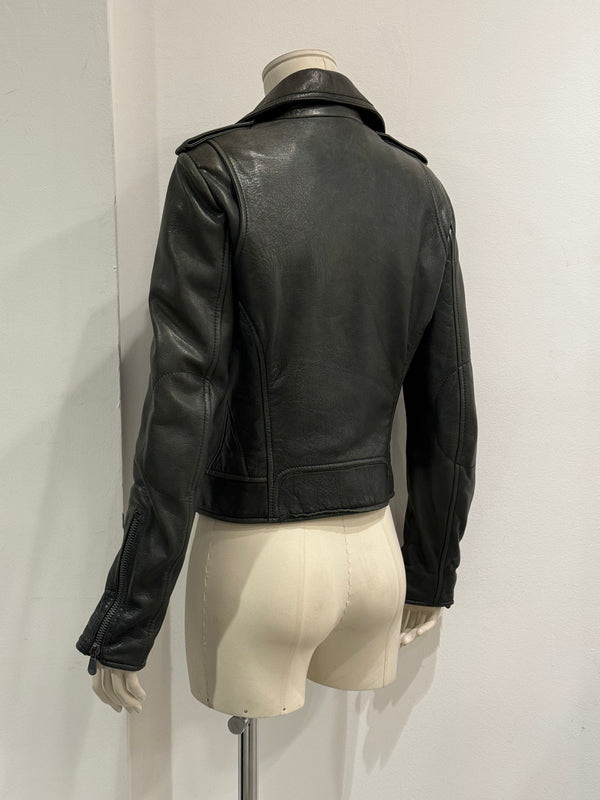 A/W2010 Balenciaga by Ghesquiere biker leather jacket
