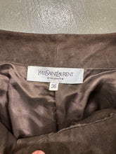 Load image into Gallery viewer, F/W2002 Yves Saint Laurent by Tom Ford bow tie leather short trousers

