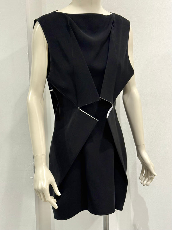 S/S2011 Maison Margiela cut-out deconstructed mini dress