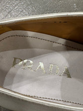 Load image into Gallery viewer, 2000s Prada white leather derby shoes
