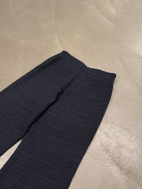 2000s Chanel uniform wide pants