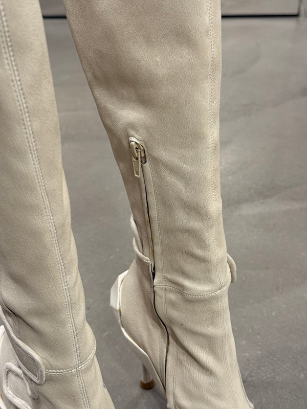 A/W2008 Celine runway high moto boots