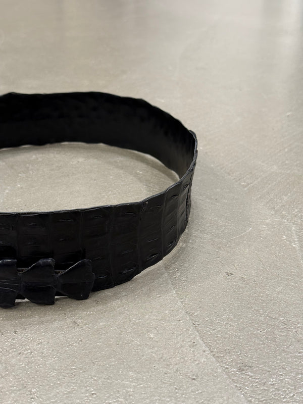 A/W2002 Gucci by Tom Ford real crocodile belt